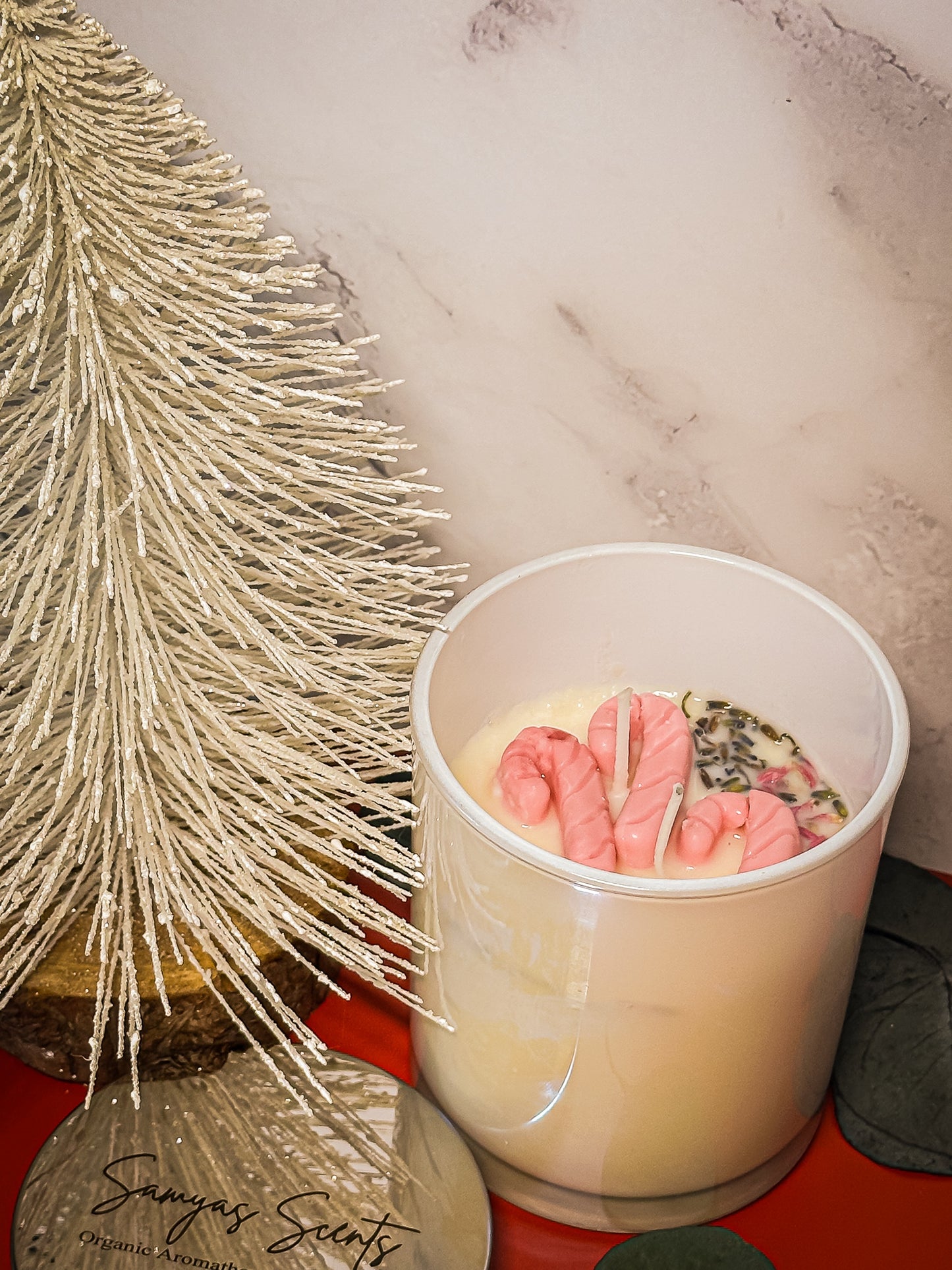 Candy Cane 12oz Candle